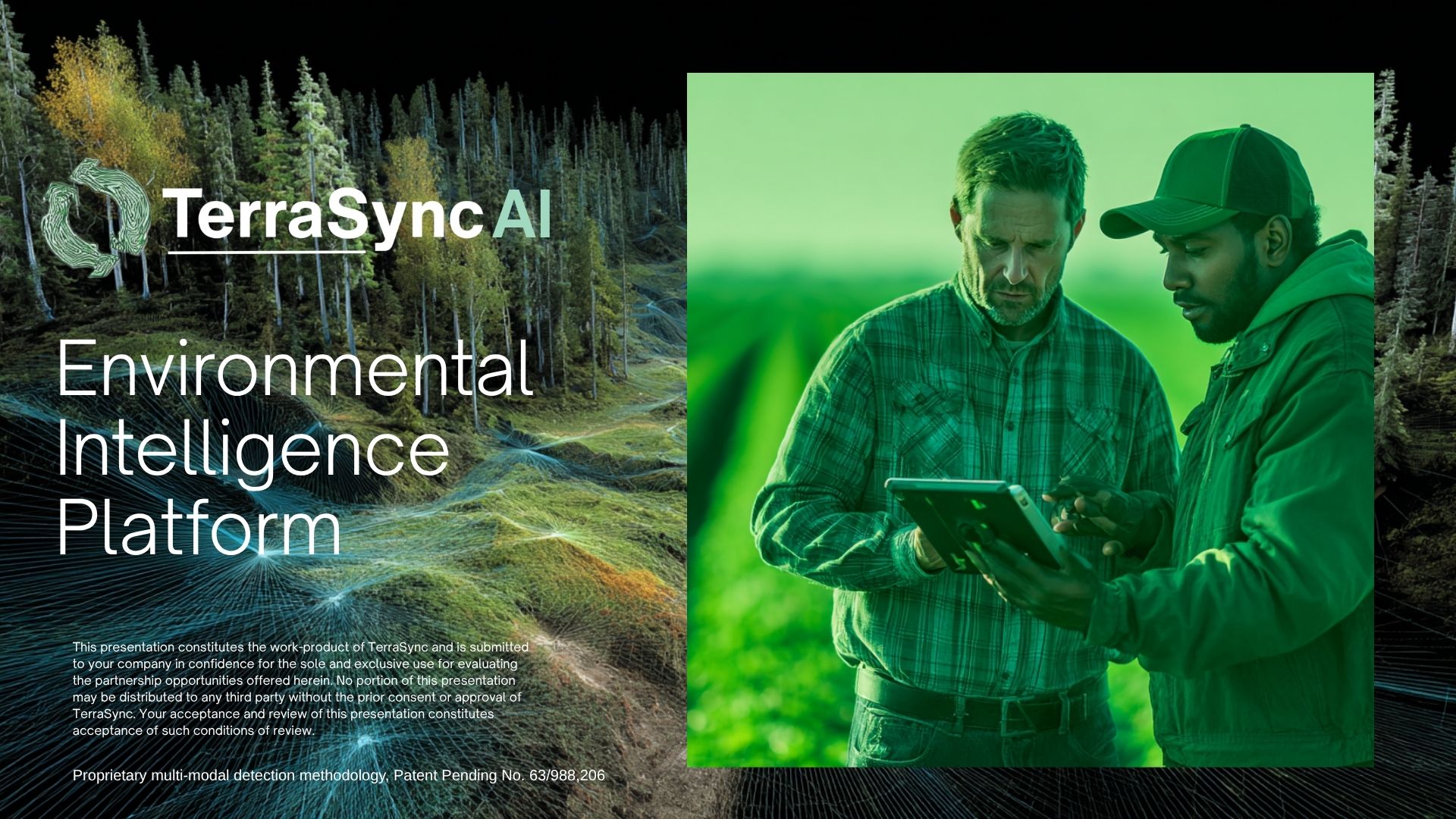 TerraSync drone-based LiDAR system for early pine beetle infestation detection in forests